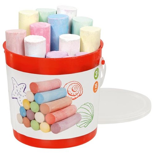 Tizas gigantes de colores