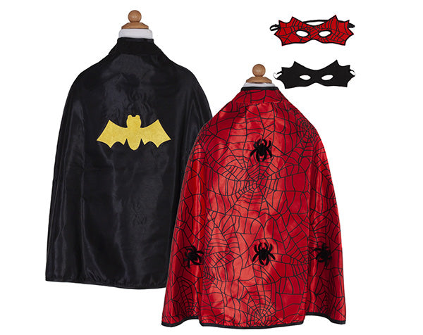 Reversible cape, Batman/Spiderman