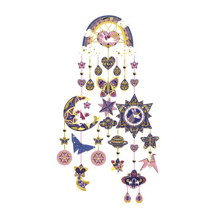 3 ATRAPASUEÑOS BRILLANTES UNICORNIOS