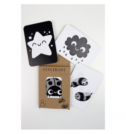 Cartas de contraste Blanco i negro