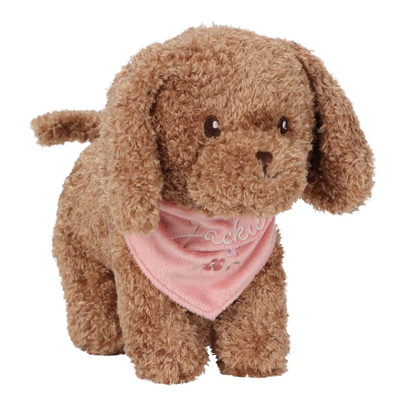 PERRITO PELUCHE JACKIE CON BOLSA LITTLE