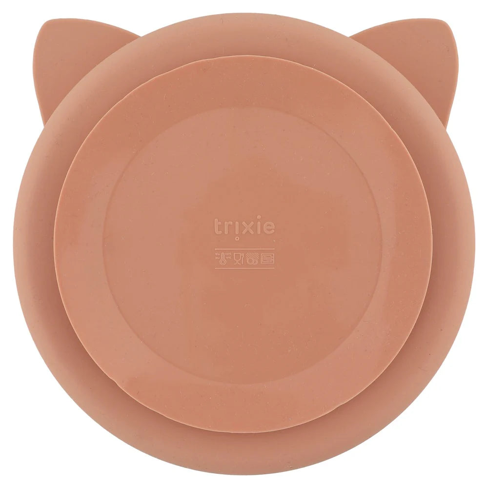 Plato con Ventosa y Divisiones Gato (Mrs. Cat) - Trixie