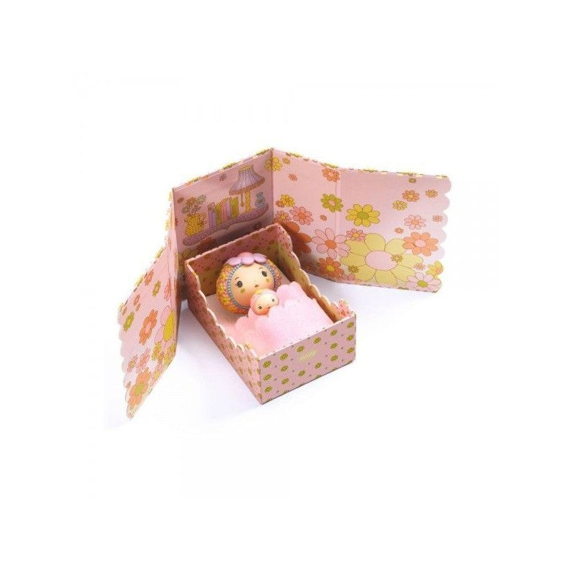 Rose Tinyroom Muñeca Tinyly Djeco para Juego Imaginativo