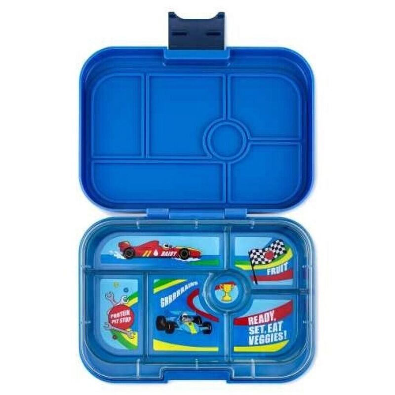 Tupper Yumbox con 6 apartados, Azul