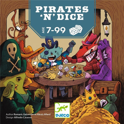 Juego de dados Pirates 'N' Dice