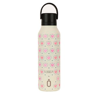Botella de agua termica Runbott 60 cl Corazones