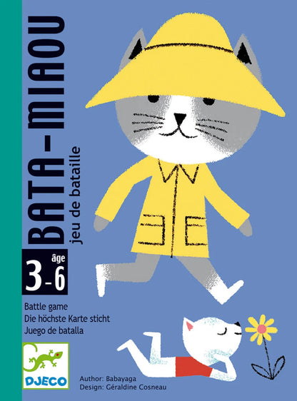 Bata-Miaou Djeco - Juego de Cartas Montessori para Aprender Números