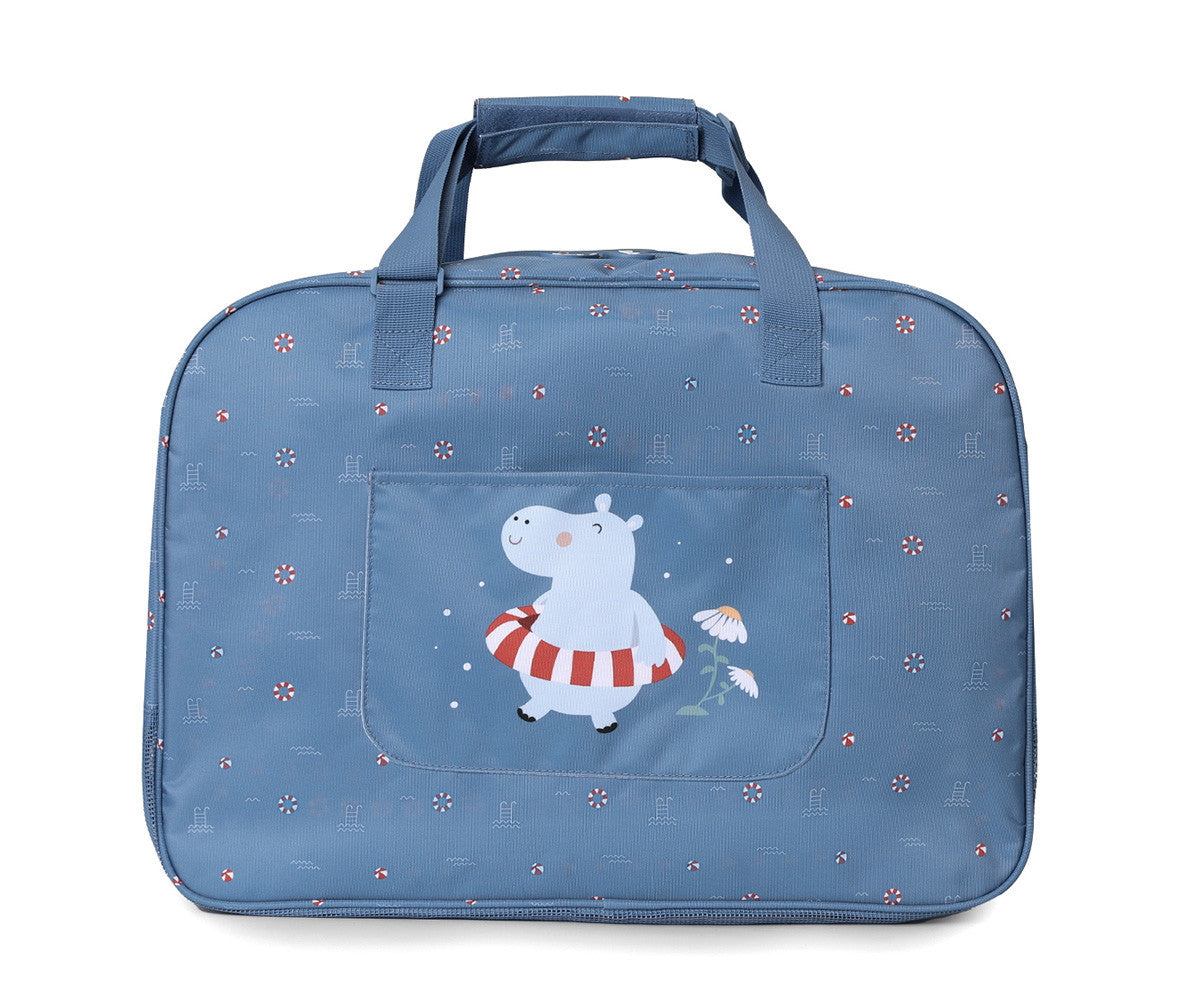 Bolso de Playa con Rejilla Hippos