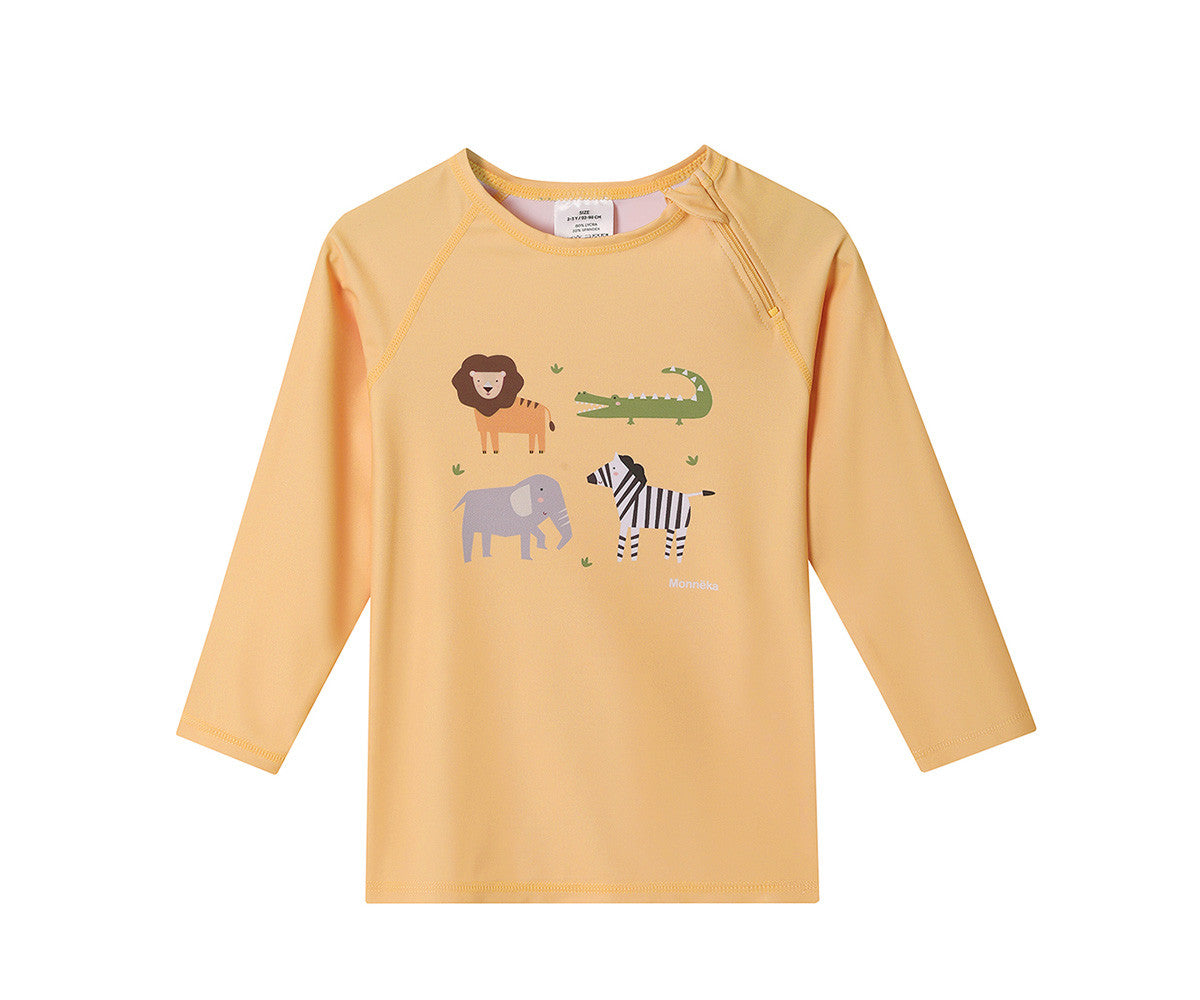 Camiseta Protección Solar Manga Larga Wild Animals Monnëka