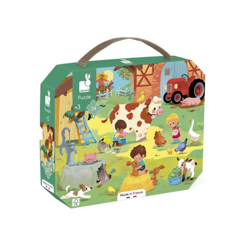 PUZLE UN DÍA EN LA GRANJA - 24 PZAS