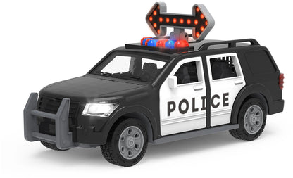 DRIVEN MINI POLICE CAR