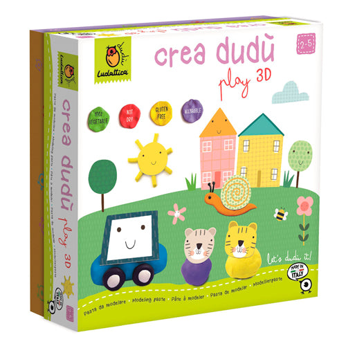 CREA DUDÙ- PLAY 3D - PASTA MODELAR