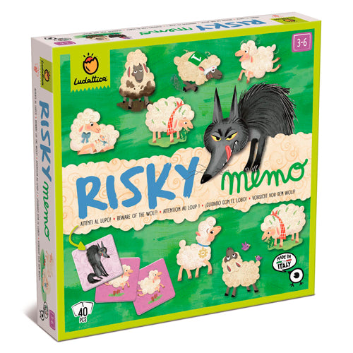 RISKY MEMO - ¡CUIDADO CON EL LOBO!