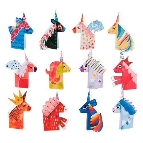 EASY ORIGAMI- UNICORNIOS