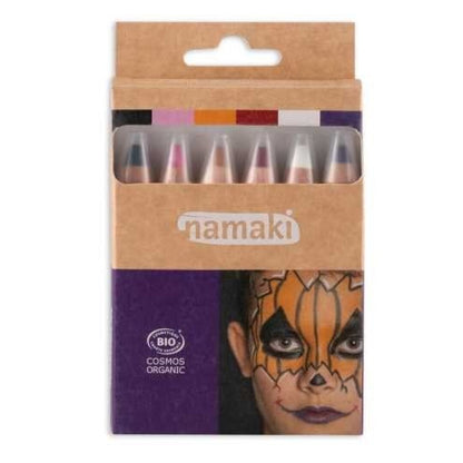 SET 6 LÁPICES MAQUILLAJE NAMAKI - MUNDO DEL TERROR