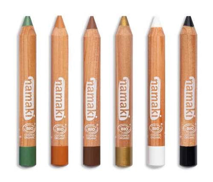 SET 6 LÁPICES MAQUILLAJE NAMAKI-VIDA SALVAJE