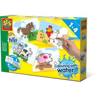 MY FIRST- PINTAR CON AGUA ANIMALES DE GRANJA