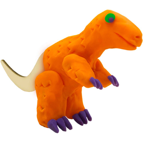 Plastilina - Esqueletos de Dinosaurios de Madera