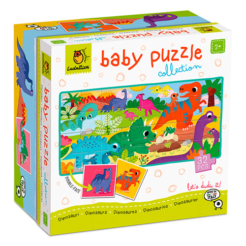 Dudú Baby Puzzle Collection - Dinosaures (32 peces)