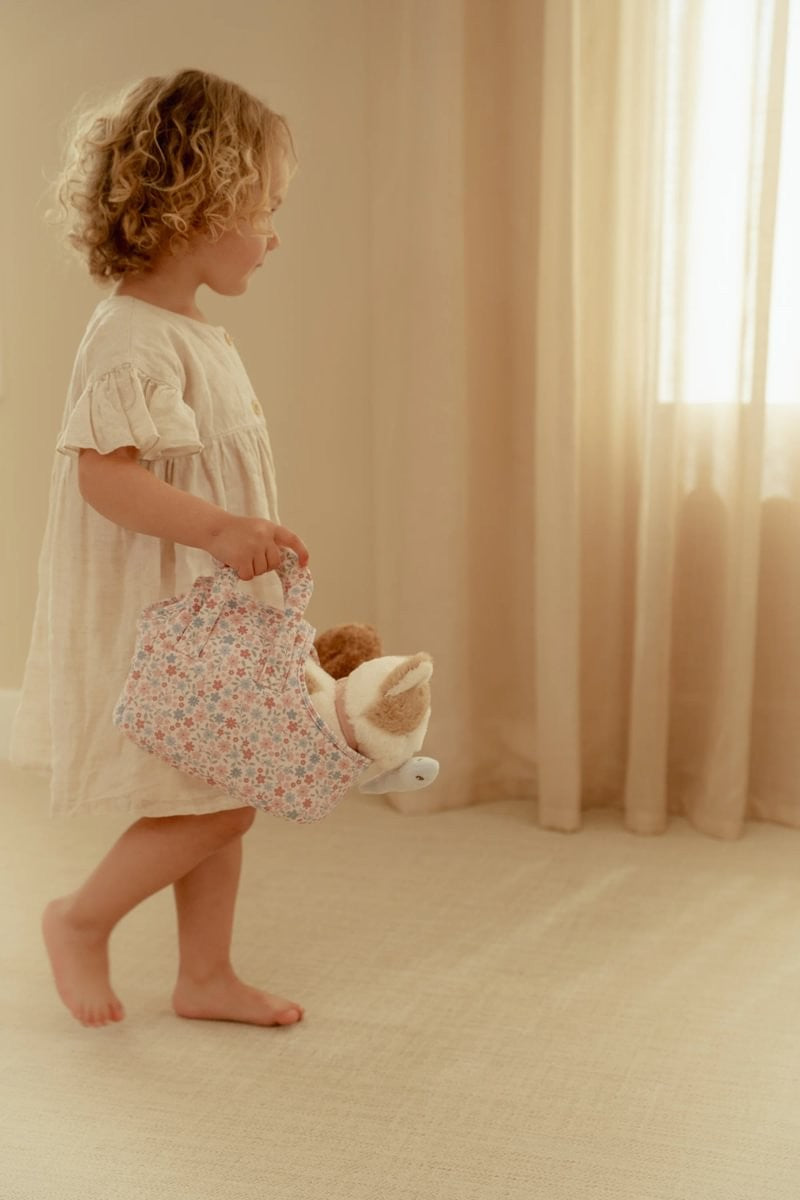 GATITO PELUCHE MARLEY CON BOLSA LITTLE D