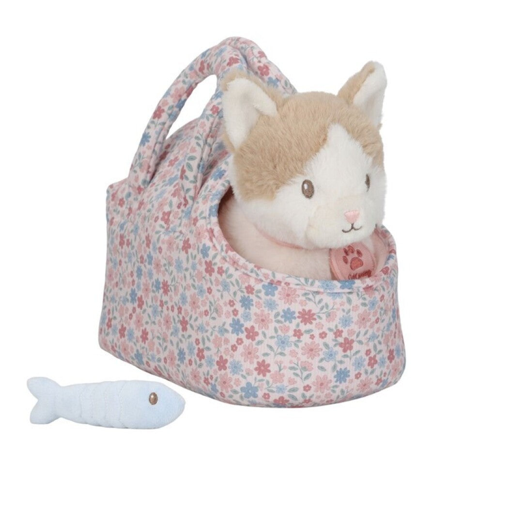 GATITO PELUCHE MARLEY CON BOLSA LITTLE D