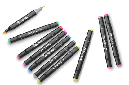 Manga - Rotuladores Alchool X10 +1 Fineliner