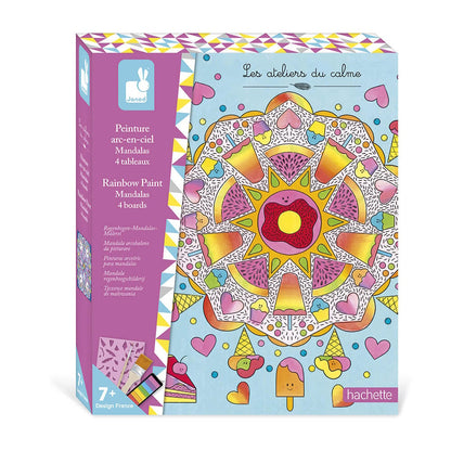 PINTURA ARCO IRIS MANDALAS