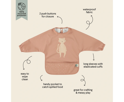 Babero con mangas largas Trixie Mrs. Cat