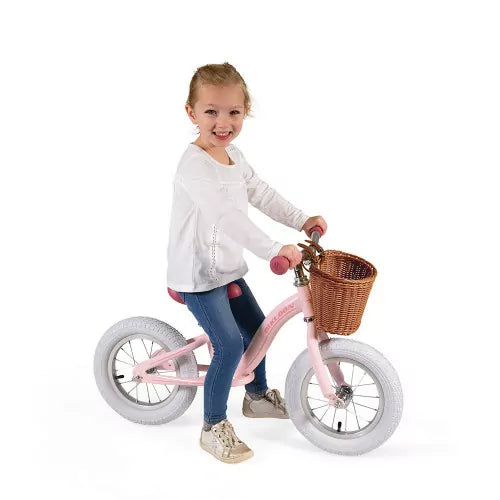 Vintage Pink Metal Bicycle 
