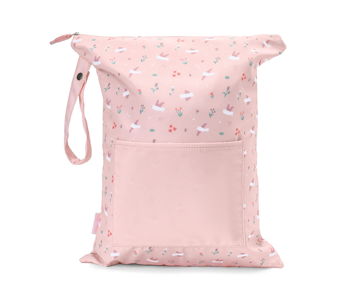 Bolsa Impermeable Grande Blossom Birds Personalizable