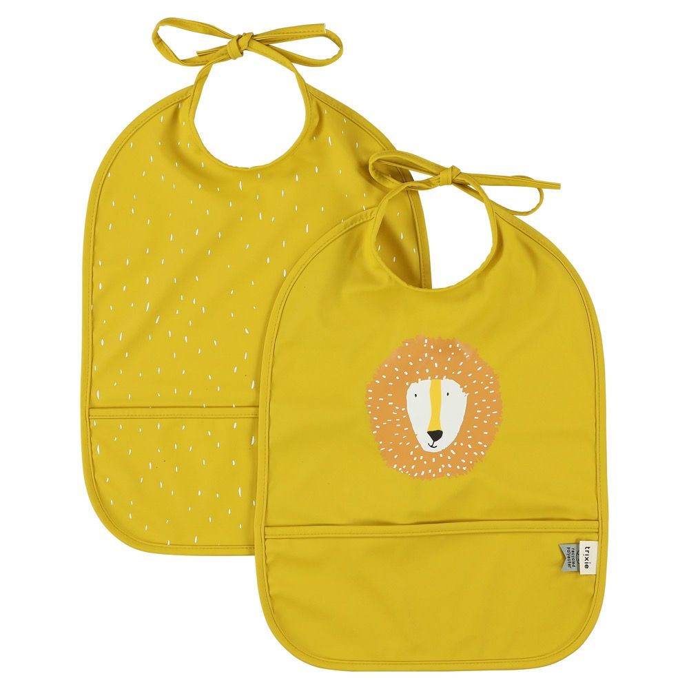 Babero impermeable 2-pack - Mr. Lion