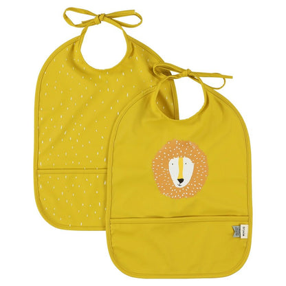 Babero impermeable 2-pack - Mr. Lion