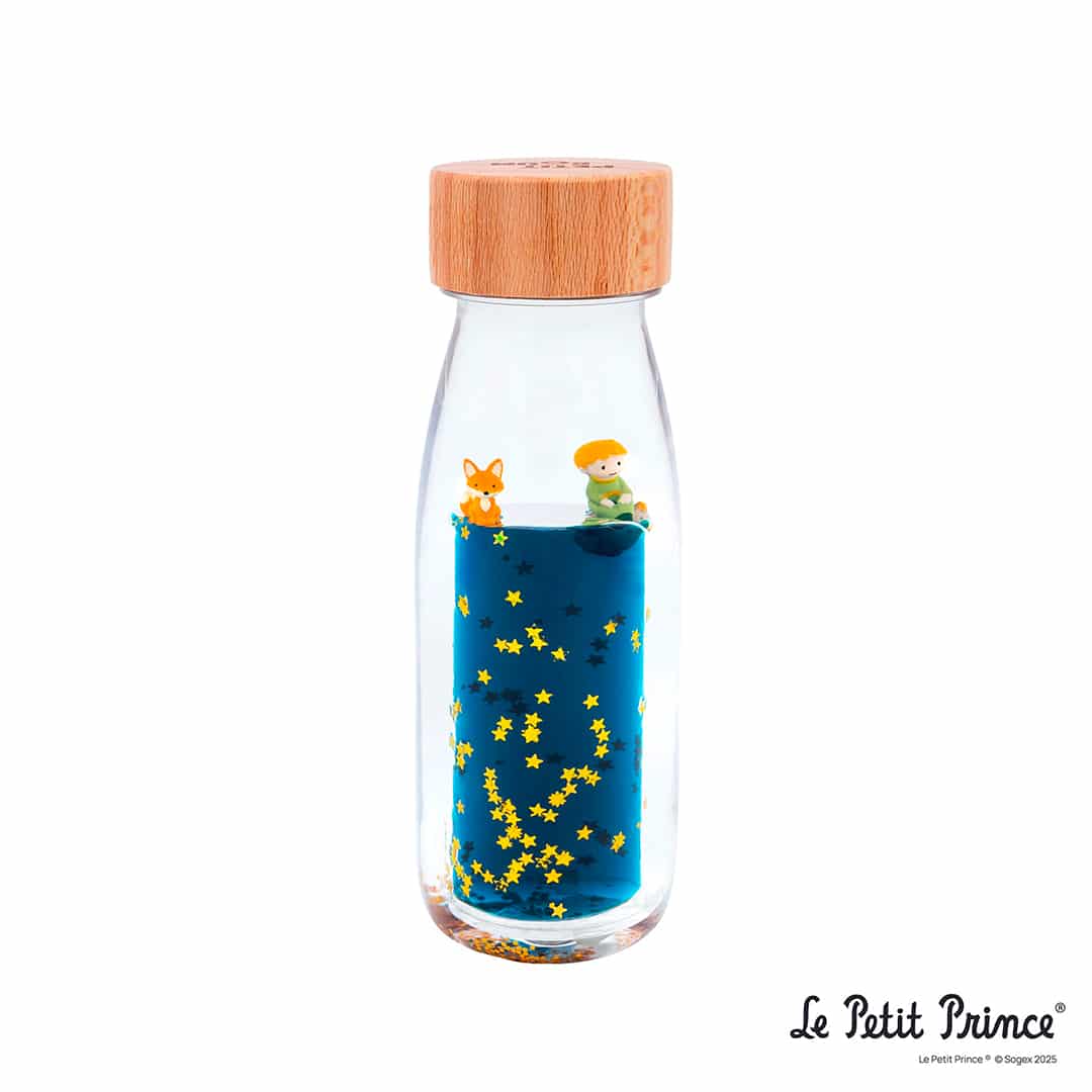 Botella sensorial flotante Le Petit Prince ® de Petit Boum