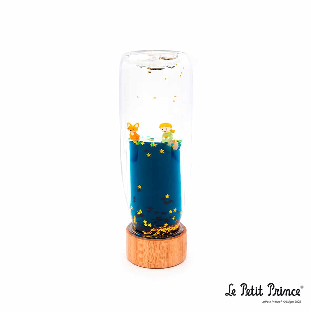 Botella sensorial flotante Le Petit Prince ® de Petit Boum