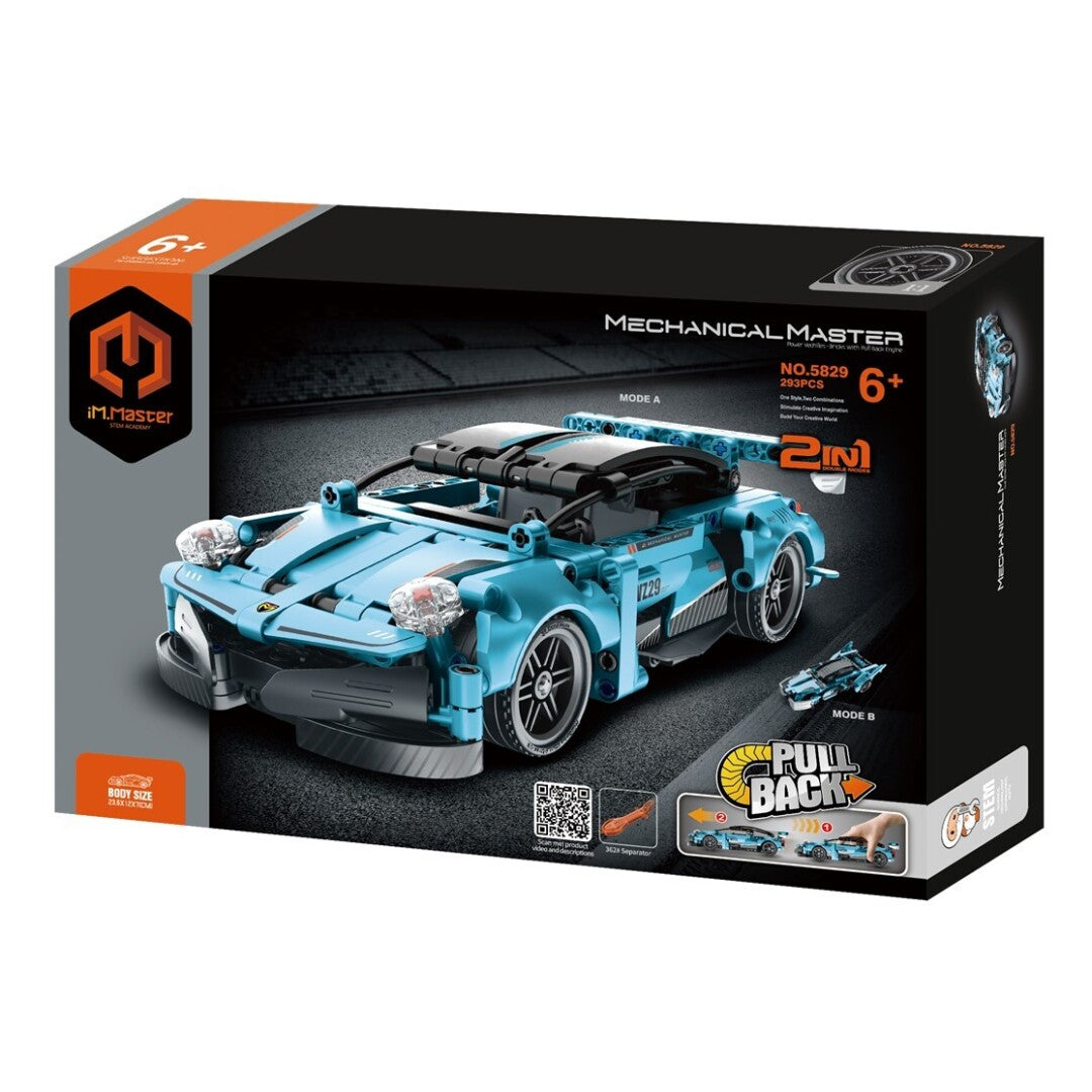 iMMaster Super car y moto 2 en 1 - 292 pzas.