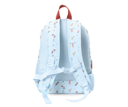 Mochila Mediana Circus Show + Llavero Personalizable