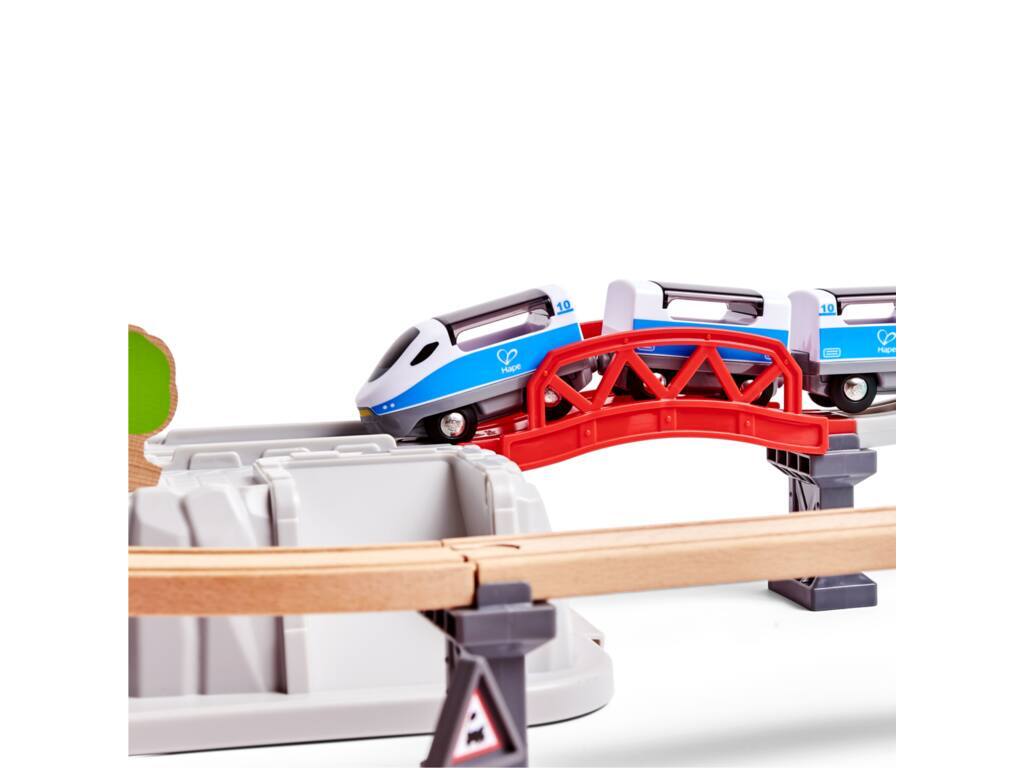 Juego de Bloques de Construcción Tren de Ciudad