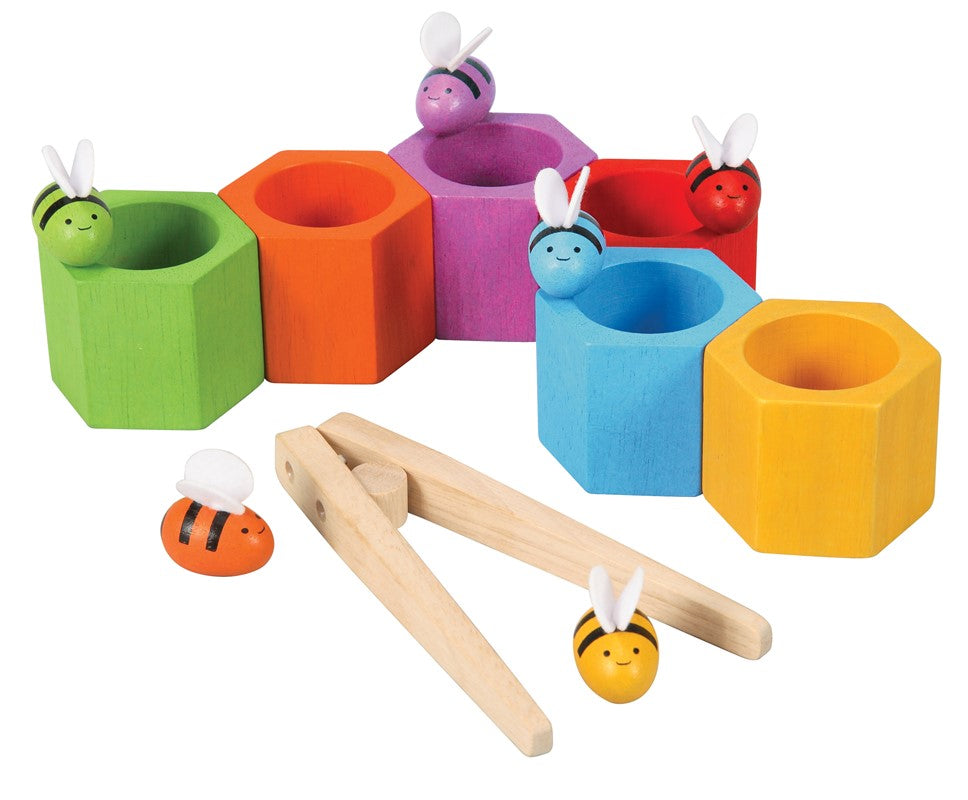 ABEJAS EN LA COLMENA PLANTOYS