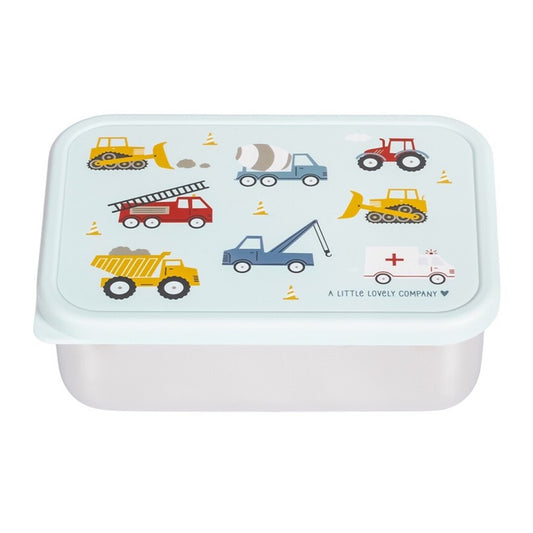 CAJA ALMUERZO ACERO COCHES