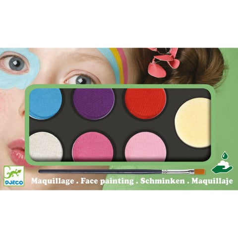 Paleta Maquillatge Infantil Djeco 6 Colors - Creativitat i Joc Simbòlic