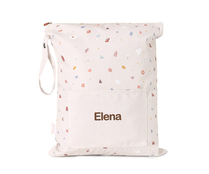 Bolsa Impermeable Grande Geometric Nature Personalizable