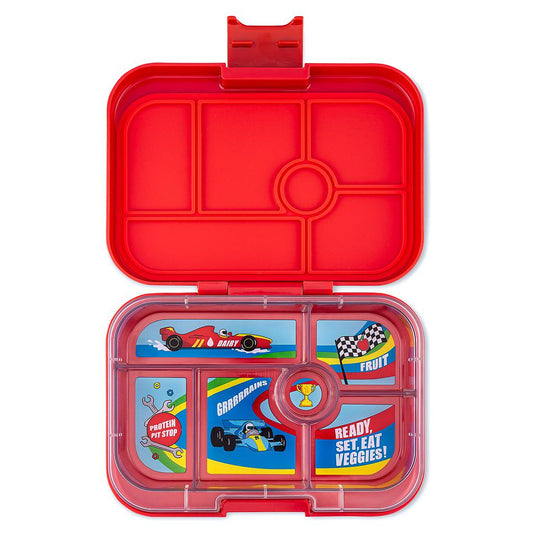 Tupper Yumbox con 6 apartados, Rojo