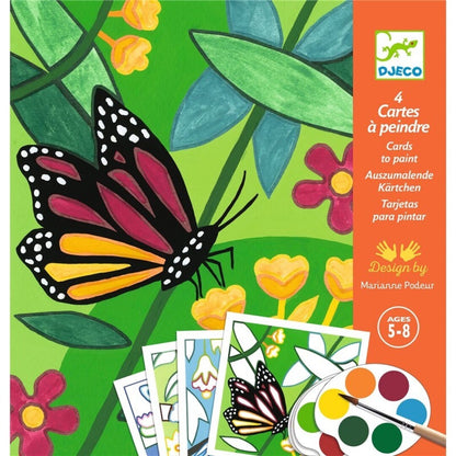 Tarjetas para pintar Indonesia