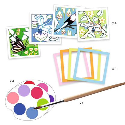 Tarjetas para pintar Indonesia