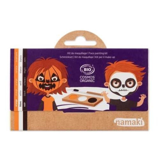Kit maquillaje 3 colores Calabaza & Esqueleto