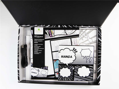 Manga - XXL+ Taller De Almohadillas De Luz Led y Rotuladores