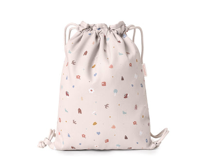 Mochila Saco Tela Geometric Nature Personalizable