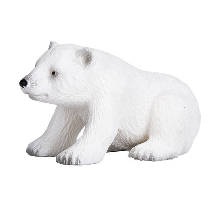 Oso polar bebé sentado
