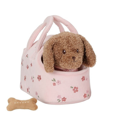 PERRITO PELUCHE JACKIE CON BOLSA LITTLE