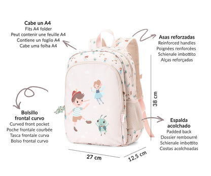 Mochila Mediana The Wooden Boy